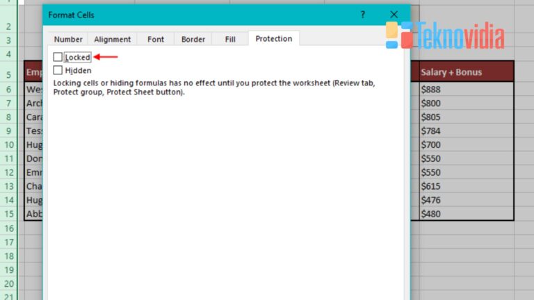Cara Mengunci Rumus Di Excel Dengan 4 Metode Berbeda Teknovidia