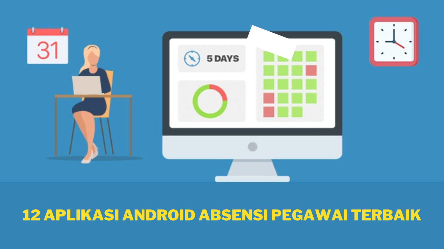 12 Aplikasi Android Absensi Pegawai Terbaik - Teknovidia