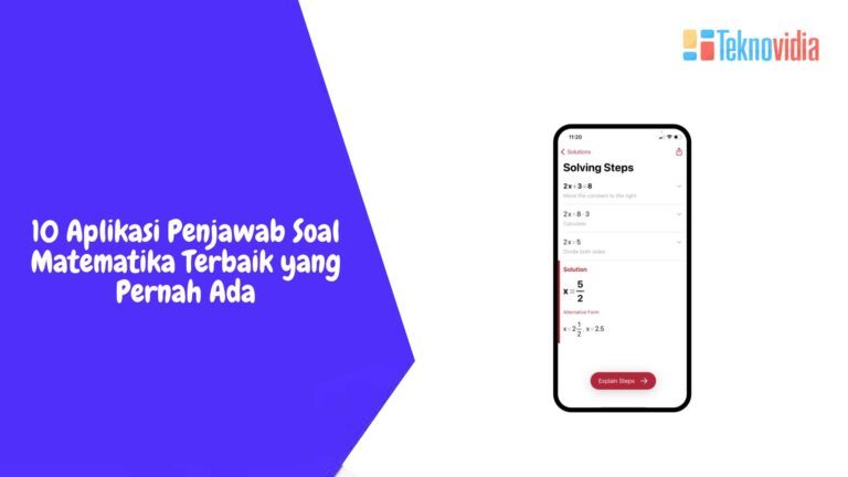 10 Aplikasi Penjawab Soal Matematika Terbaik Yang Pernah Ada