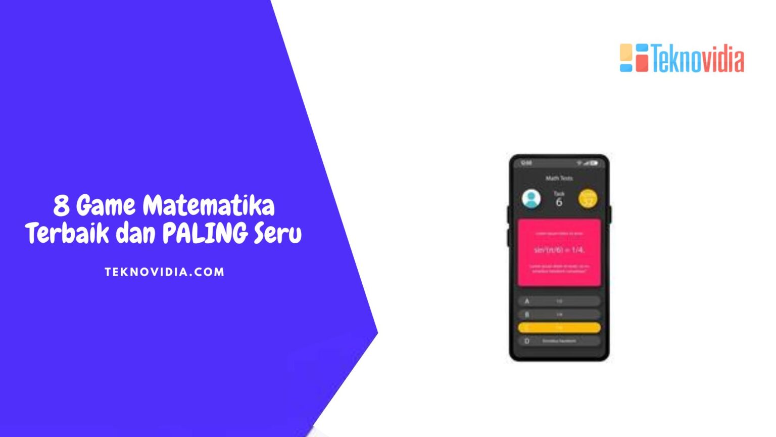 8 Game Matematika Terbaik Dan PALING Seru