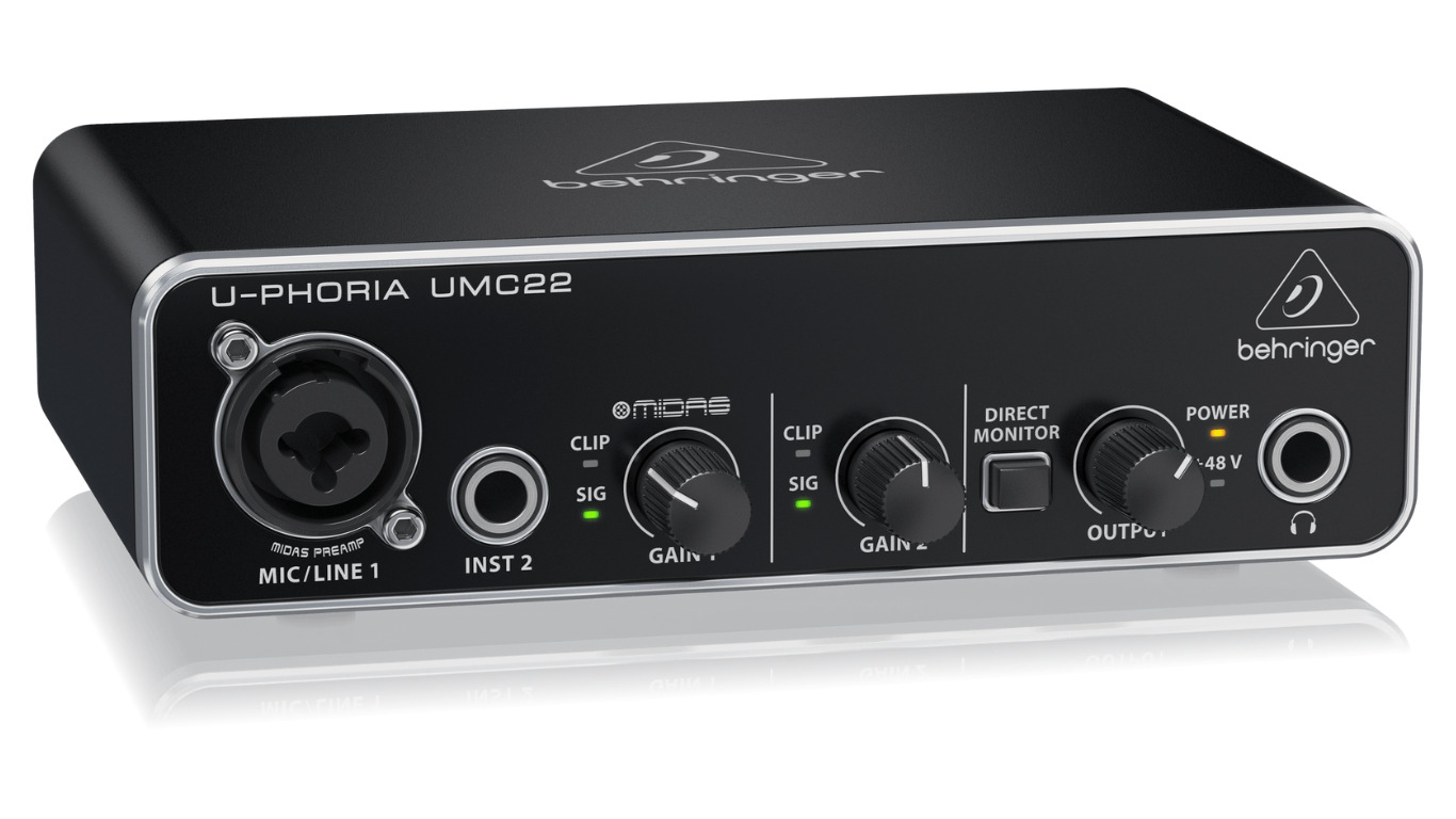 Внешняя звуковая карта behringer u phoria umc22